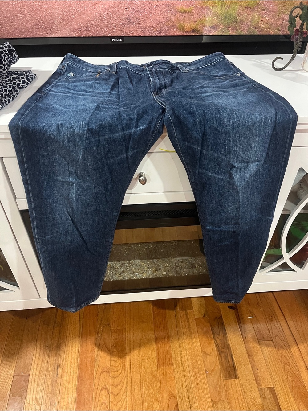 Levi's Men's Dark Indigo Straight Jeans